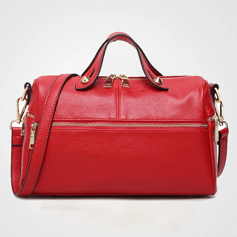 

Famous Brand Women Leather pu Handbag New Fashion Casual Tote Bags Ladies Elegant Boston Bag Shoulder Pillow Bag sac a main