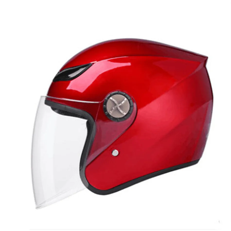 Желтый цвет мотоциклетный шлем полуоткрытый регулируемый размер защита шестерни головные шлемы унисекс - Цвет: DFG Brands