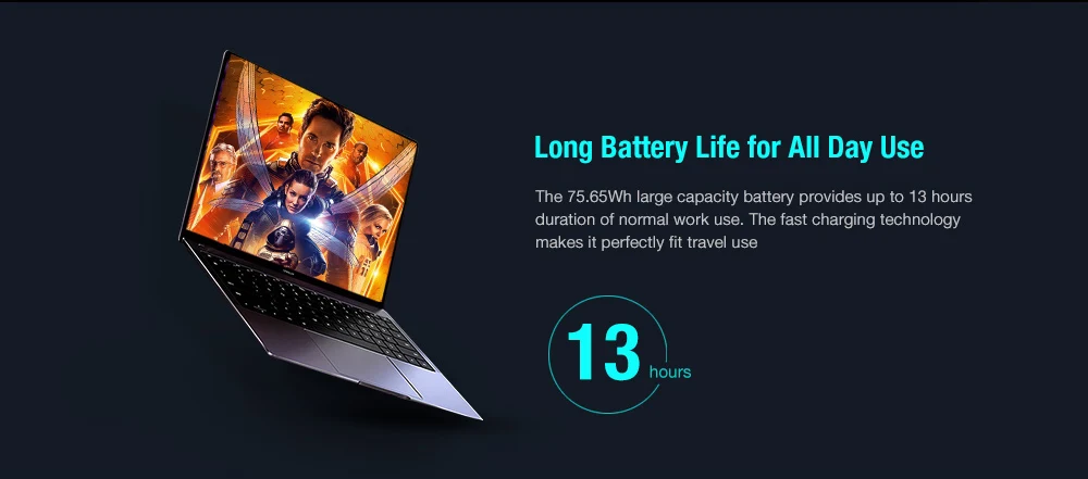 HUAWEI MateBook X Pro ноутбук 13,9 ''сенсорный 3K полноэкранный Windows 10 Intel Core i5-8265u 8 ГБ 512 ГБ ноутбук с быстрой зарядкой