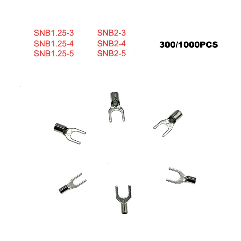 Spade bare cord end terminal 300--1000pcs副本