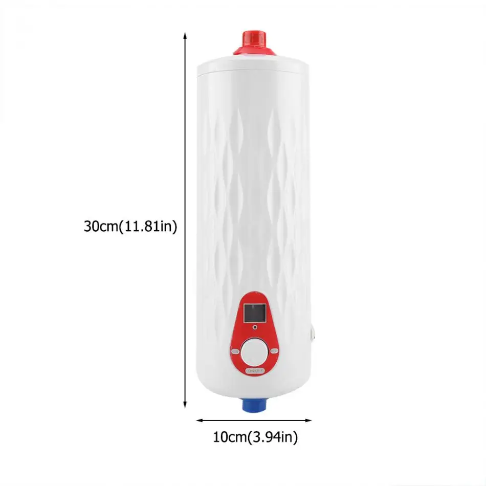 6500 W 220 V Электрический воды домашний обогреватель мгновение безрезервуарное нагреватель для внутреннего душ кухня ванная комната воды