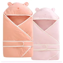 Детское Одеяло пеленка для новорожденных, одеяло, зимняя хлопковая Прогулочная ДЕТСКАЯ КОЛЯСКА с конвертом, сумка-кенгуру, спальный мешок, четырехсезонная детская переноска