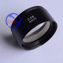 Free Shipping!! Free Shipping! SZM-0.5X AUXILIARY OBJECTIVE LENS FOR STEREO ZOOM MICROSCOPE WD 177mm