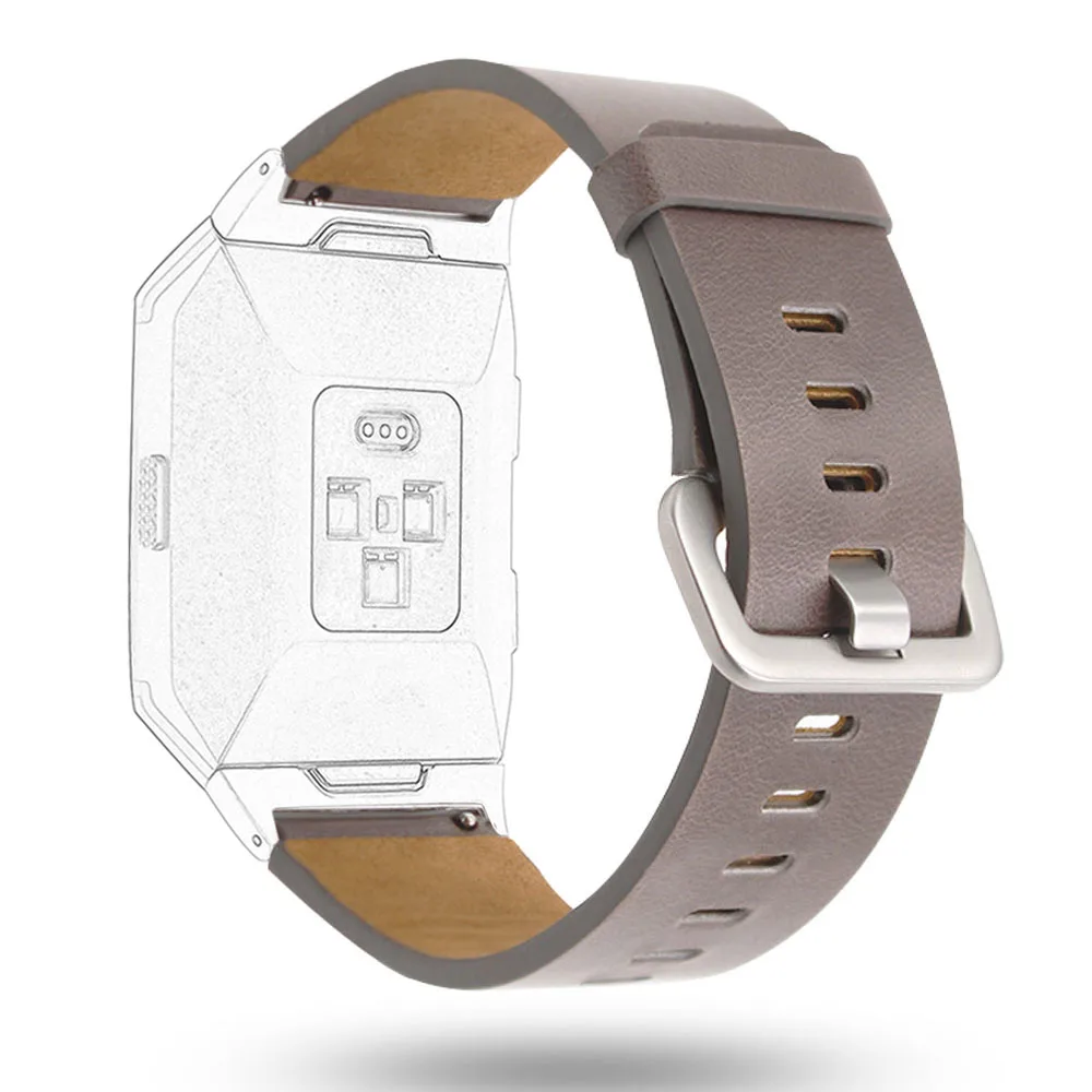 Для Fitbit Ionic ремешок из натуральной кожи ремешок для часов для Fitbit Ionic мягкая замена Смарт-часов браслет на запястье