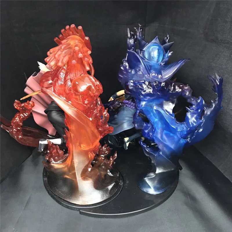 21 см аниме Наруто фигурка Shippuden Uchiha Itachi Sasuke Susanoo ver. Коллекционная экшн из