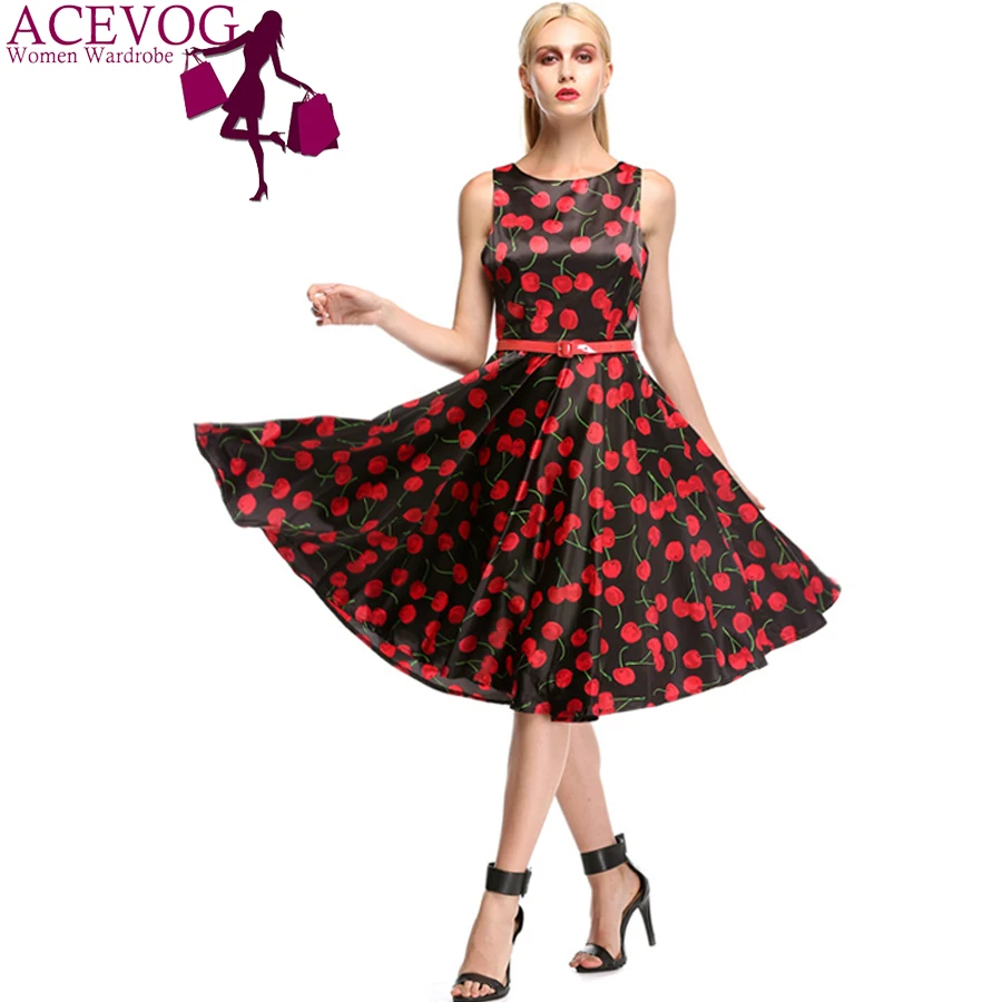 1960 swing dress