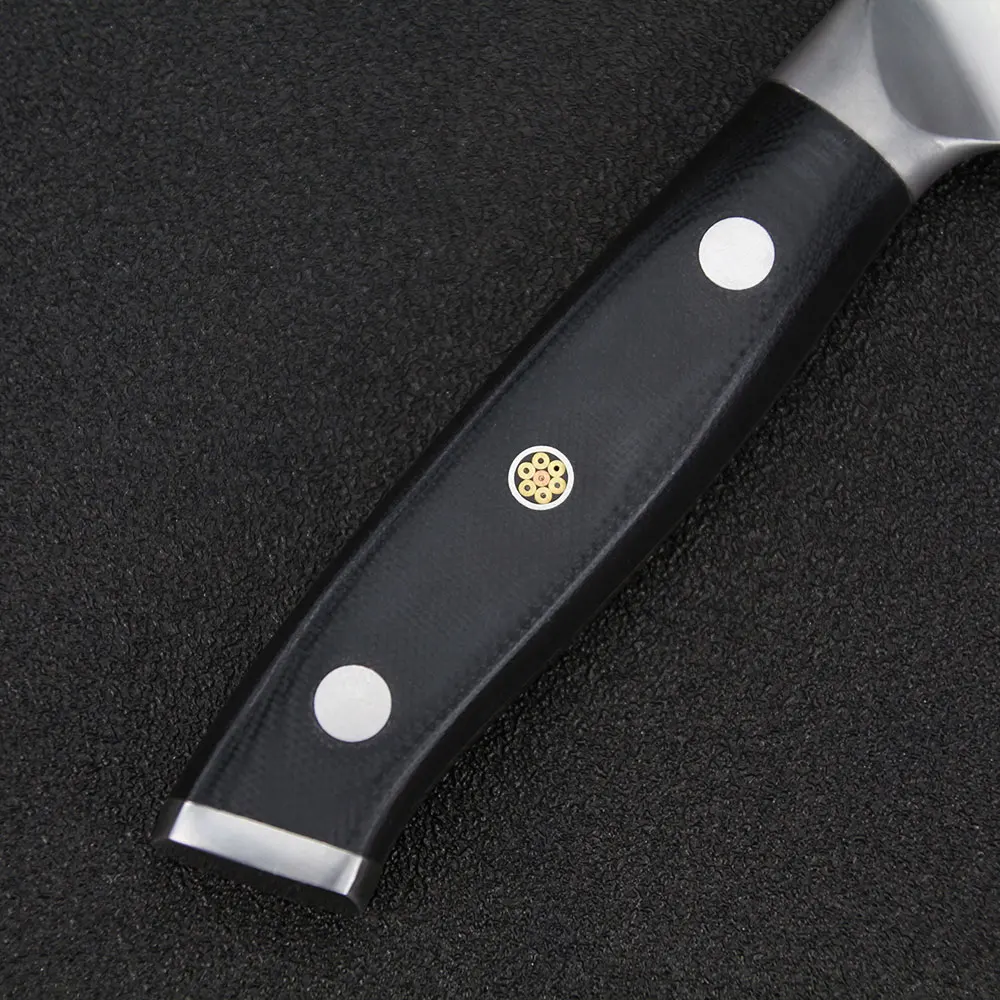 SUNNECKO 2 шт 8 ''шеф-повара 5'' Многофункциональный кухонный нож набор японский VG10 Дамасская Сталь G10 шлифовальная ручка бритва острое лезвие 59-60HRC
