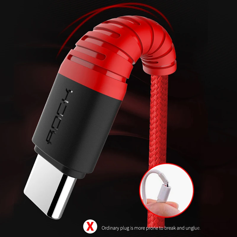 Высокопрочный кабель USB С, 3А Высокопрочный кабель USB С, 3А