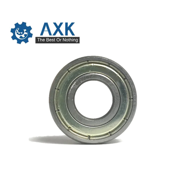 AXK 6205ZZ 2 шт. ABEC-5 6205 ZZ Однорядный радиальный шарикоподшипник 25x52x15 мм высокого