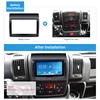 Seicane Best UV Black 2Din Car Radio Fascia for 2011 FIAT DUCATO Dash Mount Kit Adapter DVD Frame Frame Panel Car Fitting kit ► Photo 2/6