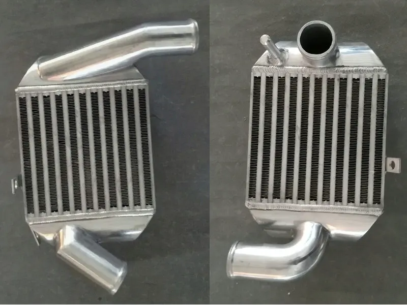 

FOR 1997-2002 AUDI A4 B5 S4 RS4, 2001-2005 Audi Allroad A6 C5 2.7L V6 30V BI-TURBO 90mm Front Side Mount Intercooler Aluminum