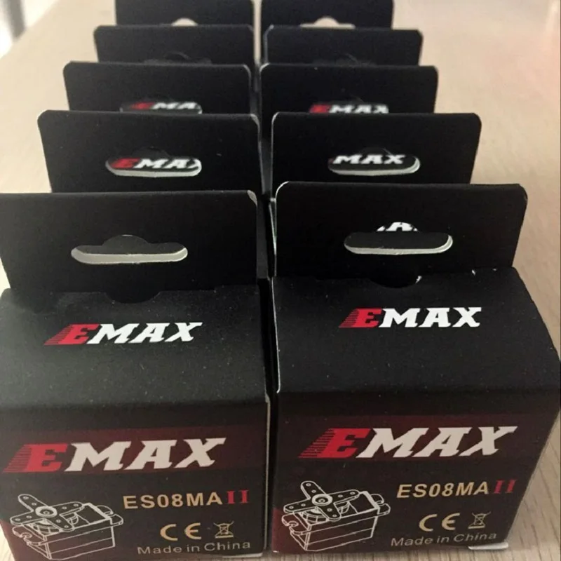 

EMAX ES08MA II 12g/ 2.0kg Mini Metal Gear Servo for 450 RC Helicopter