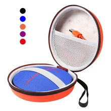 Беспроводной Bluetooth Динамик Жесткий EVA чехол для logitech UE ROLL 2/UE ROLL с сеткой двойной карман для Зарядное устройство и кабели дорожная сумка