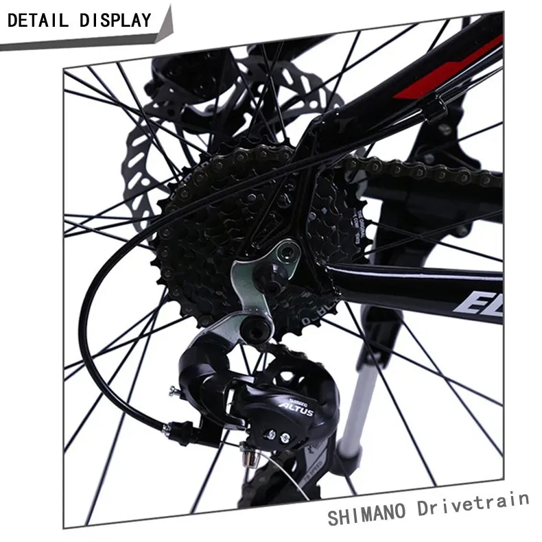 b15- 7 Speed Bicicleta Montanha 26 4 Inch Widen Tire Mountain Bicicletas Terrain Bicicleta Snow Bicycle Fat Bike