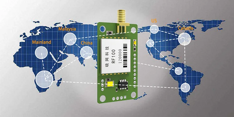 Многоканальный дальний UHF модуль UHF RFID RF100Z-4A 2A 8A