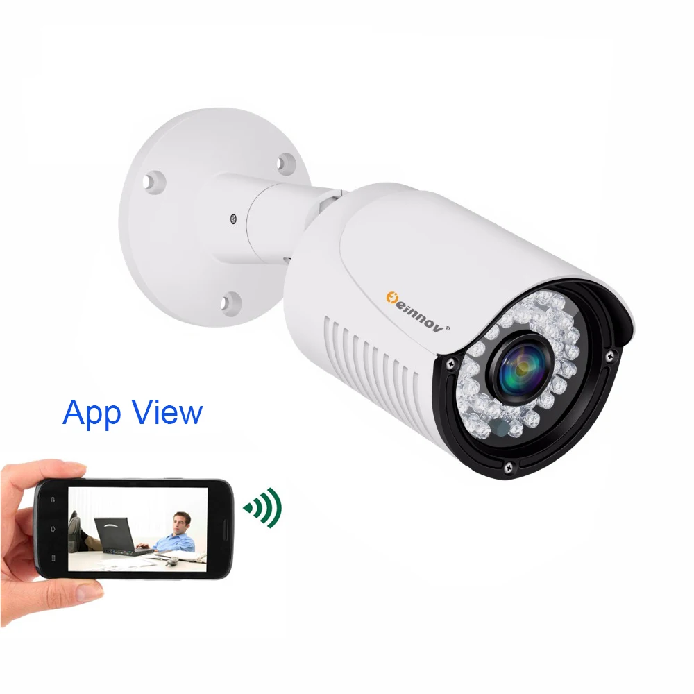 

Einnov 1080P POE Onvif ip Camera Home Outdoor Waterproof IR Night Vision 2MP Camaras HD P2P Security Bullet ipcam Video Camera