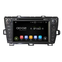 Navirider 2GB ram Android 7.1.2 HD CAR DVD player for TOYOTA PRIUS RIGHT audio gps car radio head unit Multimedia 3G wifi