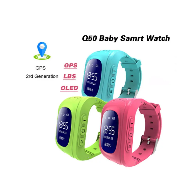 Детские Смарт часы LBS/GPS позиционирование многоязычное
