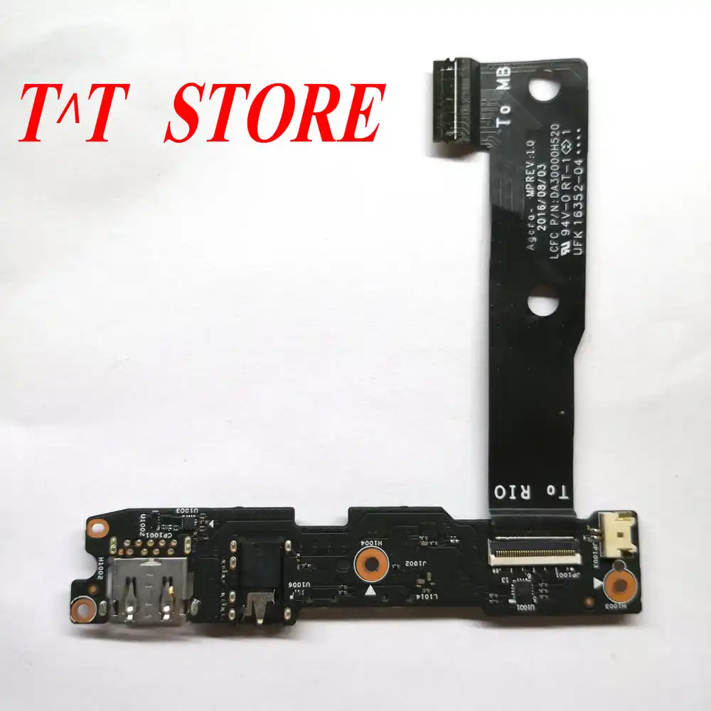 Original Ns 02 Dah5 For Lenovo Yoga 910 13ikb 80vf Usb Audio Board Cable Test Good Free Shipping Fans Cooling Aliexpress