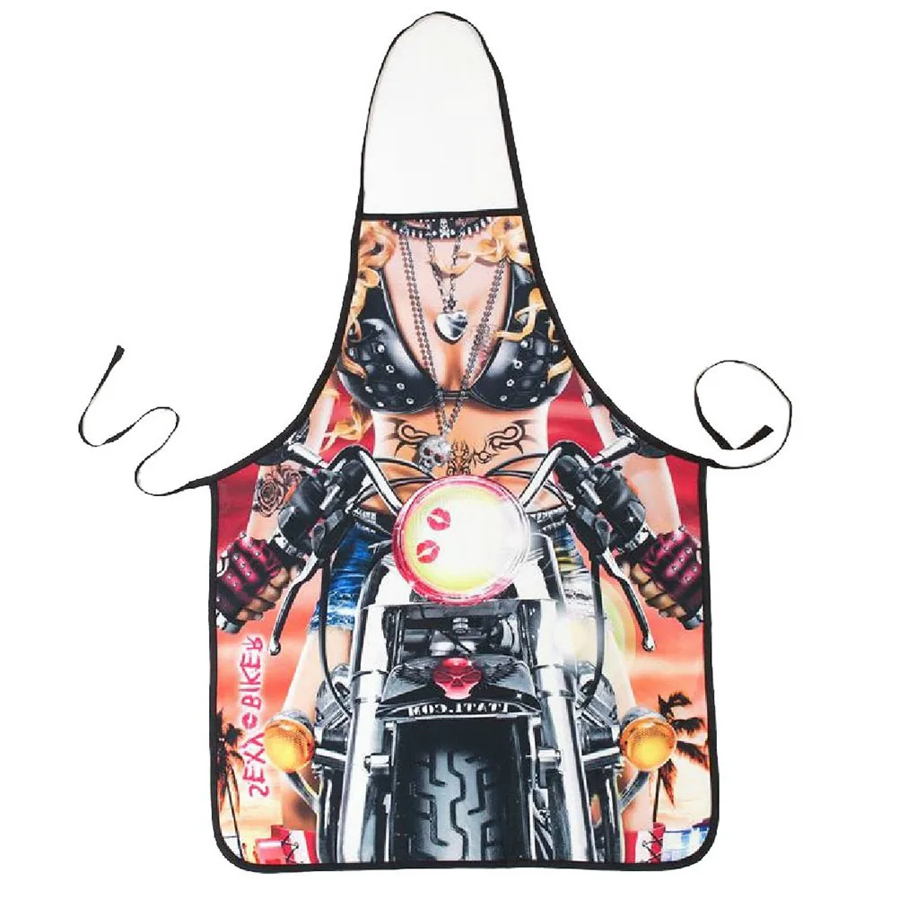 Grillschürze Biker Girl oder Man Kochschürze BBQ apron