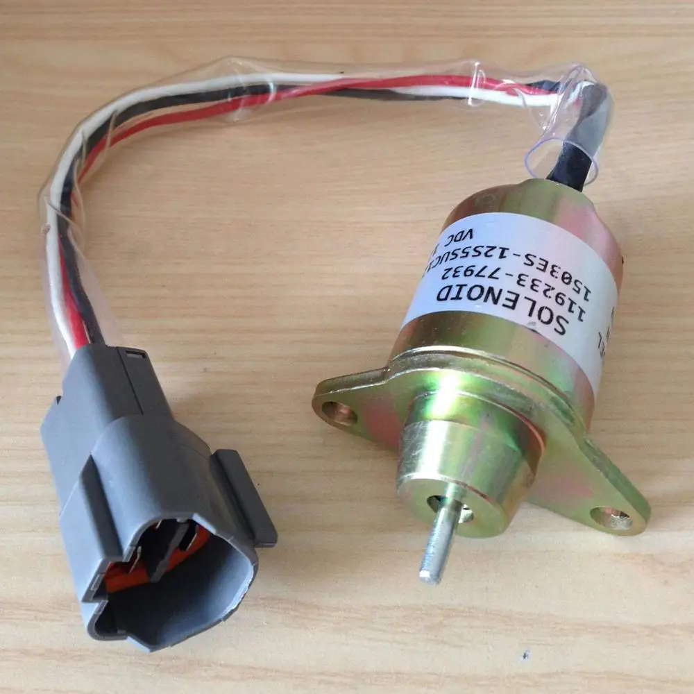 Соленоид остановки дизельного двигателя 1503ES 24S5SUC12S 24V|Детали генератора и