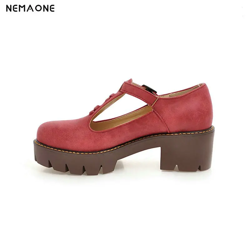 

2019 women fashion erogenous ankle women pumps 5cm high heel women shoes spring autumn casual party shoes size 34-43