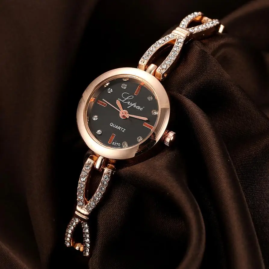 LVPAI женские часы-браслет для женщин Relojes Mujer часы с ремешком из нержавеющей стали нарядные Часы relogio feminino Femmes Montres#126 - Цвет: A