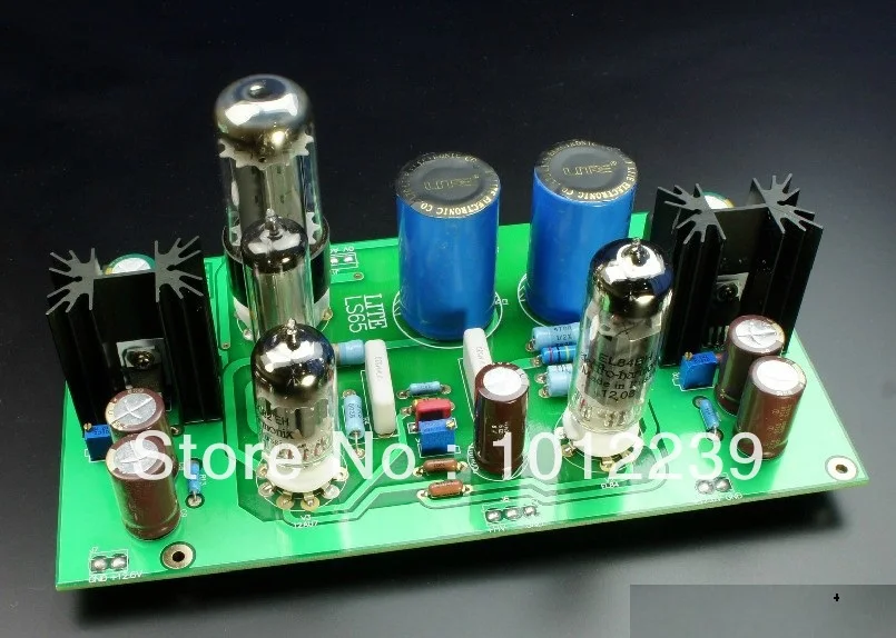 

Assembled LS65 tube power supply board