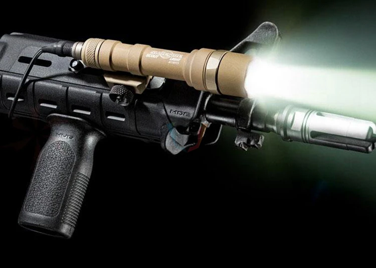 Tático Surefir Airsof Lanterna Led 500lumens Arma Tática M600 Luz Caça Scout M600u 3 Cheap Luzes de armas