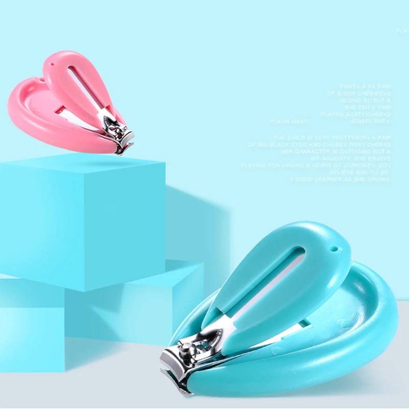 لطيف آمنة طفل مسمار المقص لطيف الرضع فنجر المتقلب مقص الطفل Nailnippers الأطفال الطفل العناية بالأظافر قواطع أظافر