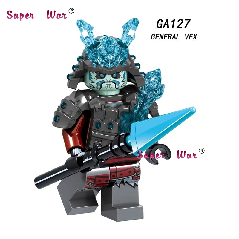 GA127 50 шт. модель строительные блоки серии Char Snake Archer Акита меч мастер общий Vex Ice Emperor игрушки Детский подарок - Цвет: GA127