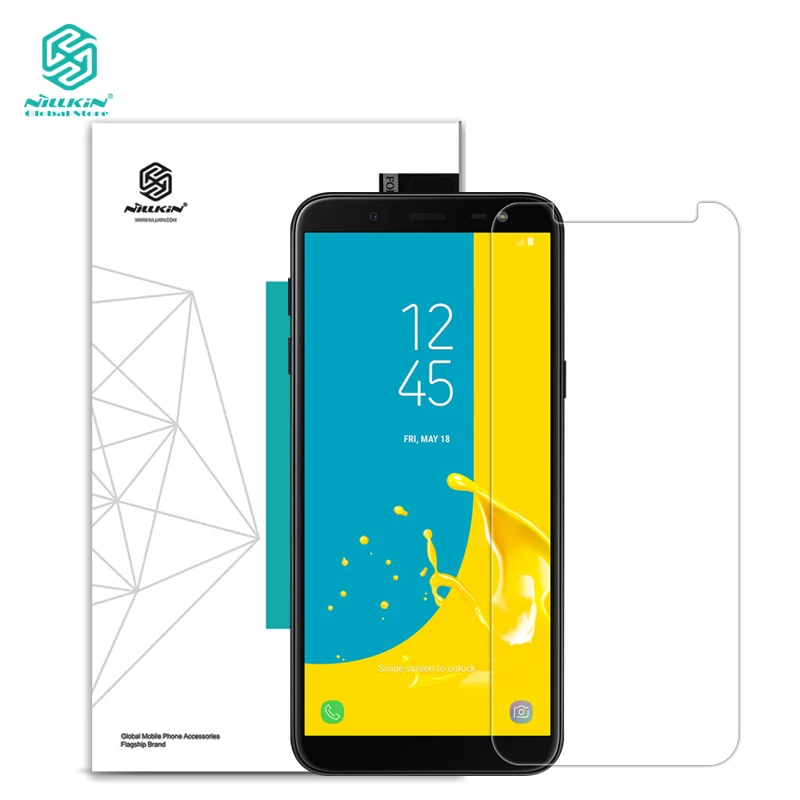 Nillkin for Samsung Galaxy J6 glass 0.3mm explosion-proof screen protector tempered film 2018 5.6&quot | Мобильные телефоны и