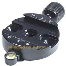 Вывинчивающейся головки дисковый зажим и Quick Release Plate PU50 Arca Swiss совместимый для шаровая Головка для штатива-трипода из 55 мм