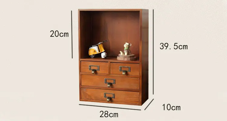 Xxxg/получить ящик деревянный ковчег поверхности стола духи косметика получать Case Small полка шкафа bin на второй этаж