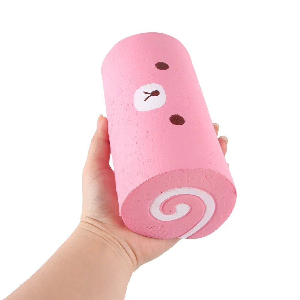 Jumbo Swiss Roll ароматическая медленно поднимающаяся сжимающаяся игрушка для снятия