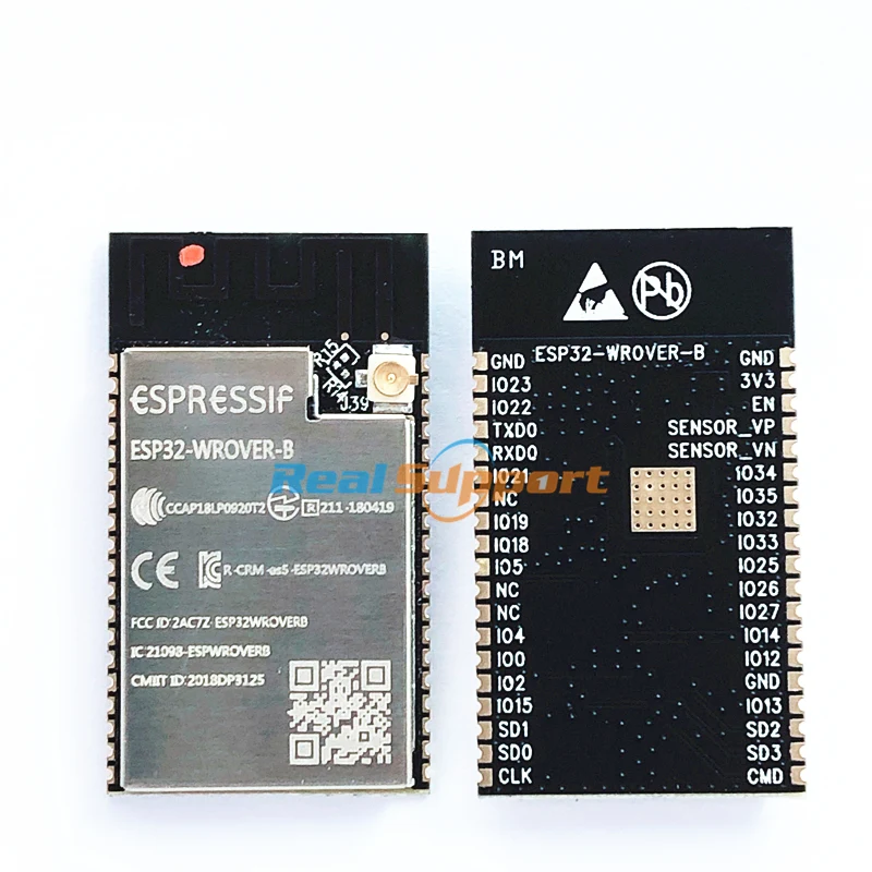US $270.00 100PCS ESP32WROVERIB Ipex antenna module ESP32WROVER based on ESP32D0WD WiFiBTBLE MCU module 4MB SPI flash