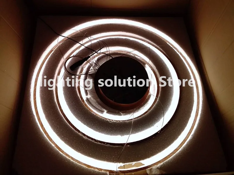 Luzes do Pendente para Sala Sala de Estar Sala de Jantar Anéis de Acrílico Corpo de Alumínio Lâmpada do Teto 40 cm 60 cm 80 cm Modernas de Estar Círculo Levou Dispositivos Elétricos da 26 High Quality pendant lights