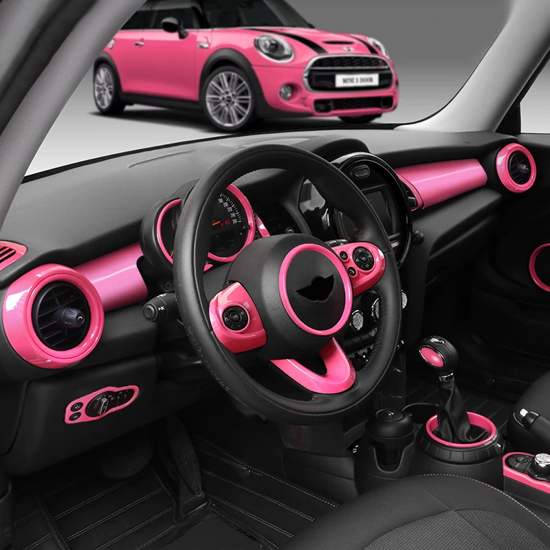 Пластмассовые наклейки для Mini Cooper f56, пластиковая крышка для воздушного выхода, аксессуары, наклейки