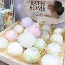 APINKGIRL Deep Sea Bath Salt Body Essential Oil Bath Ball Natural Bubble Bath Bombs Ball SPA Bath Accessories