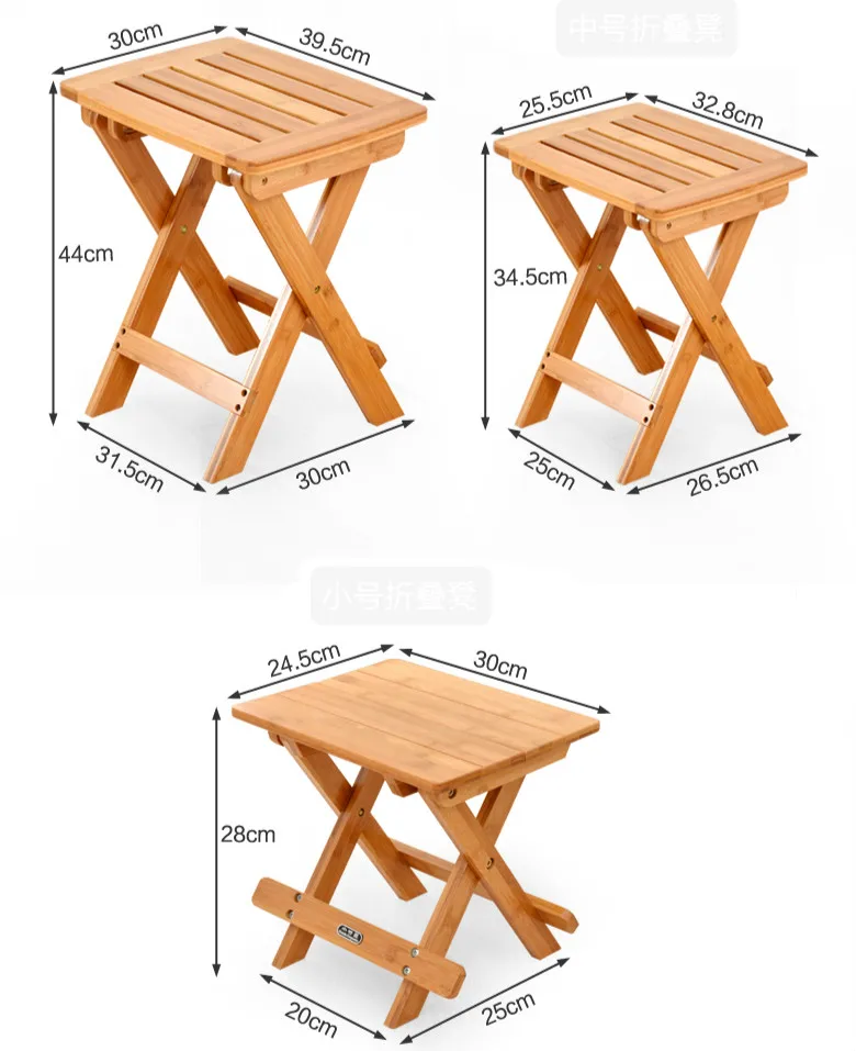 Высокое качество bamboo стул, скамейка табурет деревянный Портативный складной ручной стул envionmetally Материал отдыха подарок для родителей