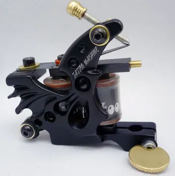 

10Pcs/lot Pro Casting Iron Tattoo Machine 10 Wraps coil stainless steel Tattoos Body Art Gun Coil Machine LPC-ITM-7038-1A