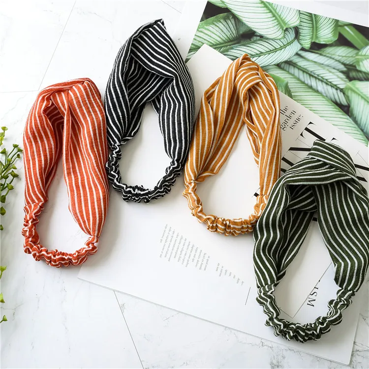 

Girls pure color hair adorn New cross hair lady Fashion Rope headdress Flower Rubber Bands Small Adorn Article--A bag of four