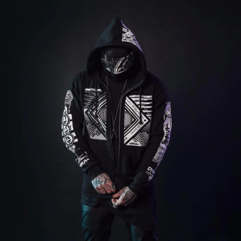 Men Hoodie Sweatshirt Tracksuit Jacket (8)