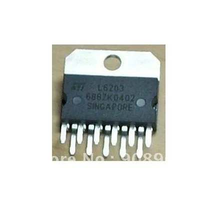 RHECCOW 20 шт./лот L6203 ZIP11 (11pin) IC драйвер полный мост DC ZIP 11|dc dc|bridge driver |