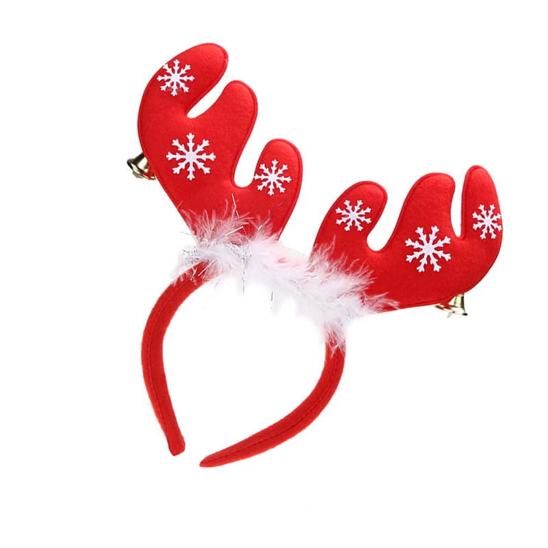 Women Girl Cute Christmas Headband Christmas Tree Decoration Festival Hair Band Christmas Gift
