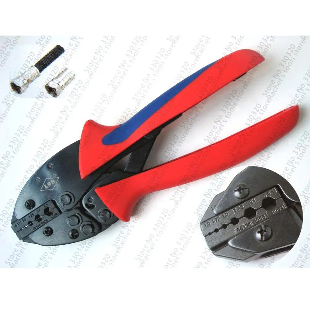 Buy Coaxial BNC cable connectors crimping tool RG58