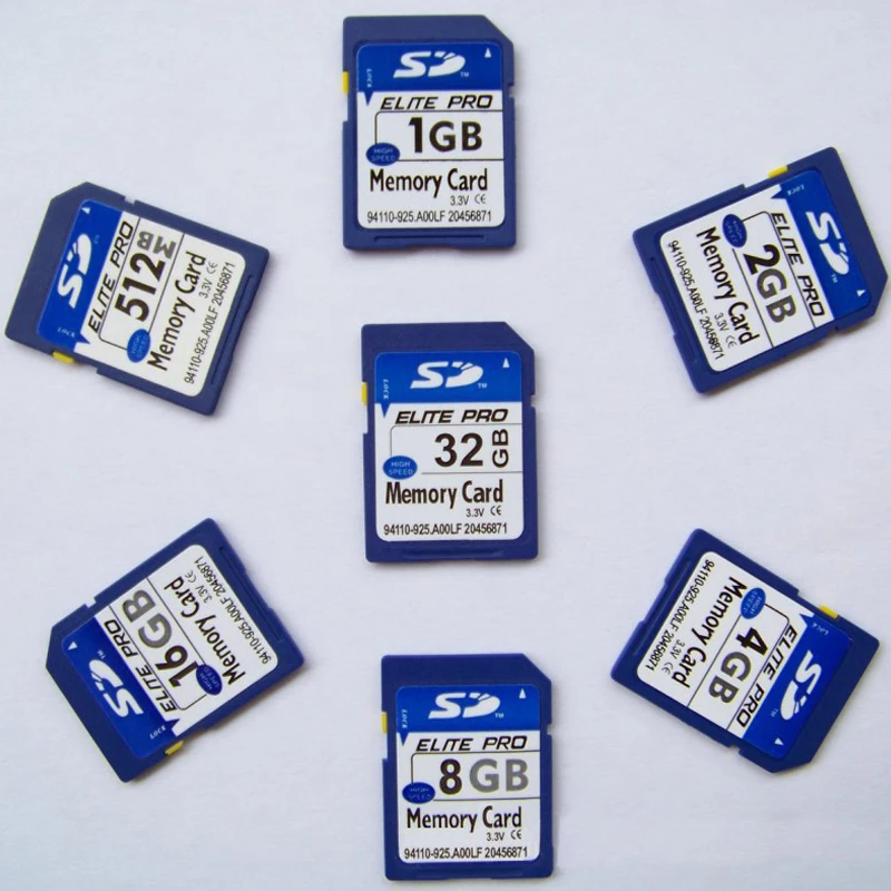 5 шт./лот SDHC карта SD 128 МБ 256 512 1 г 2G 4G большая памяти флэш Micro для камеры напрямую с