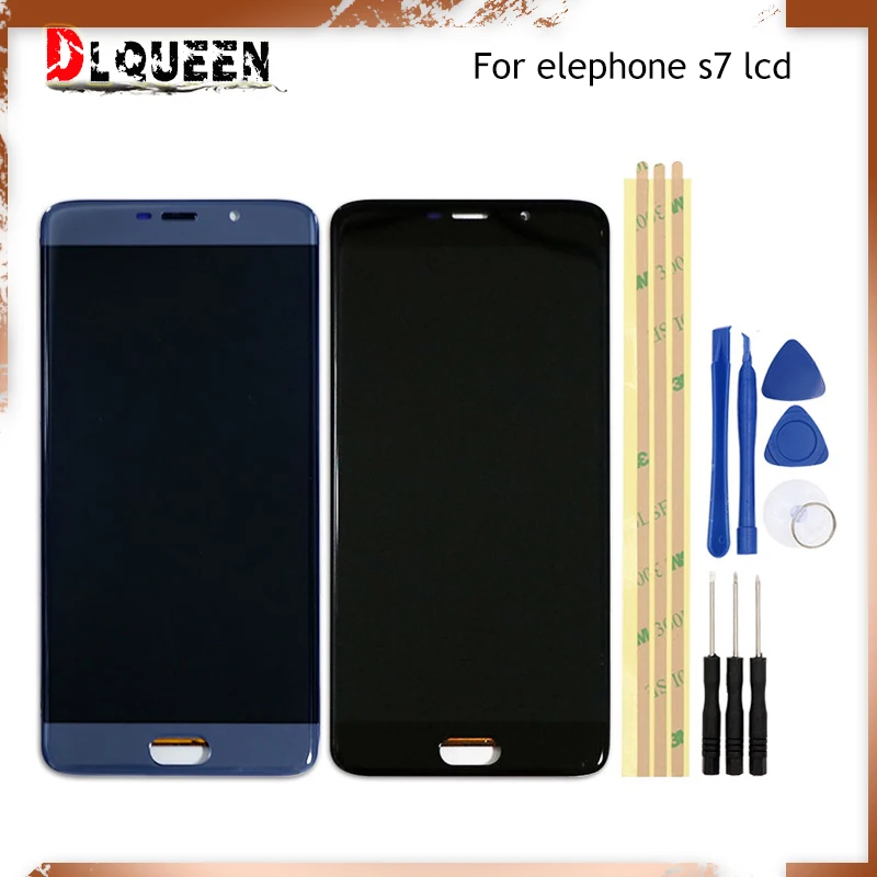 

New For Elephone S7 LCD Screen 1920X1080 lcd display+Touch Panel 5.5Inch Replacement For Elephone S7 FPC-HTF055F155 +Tools