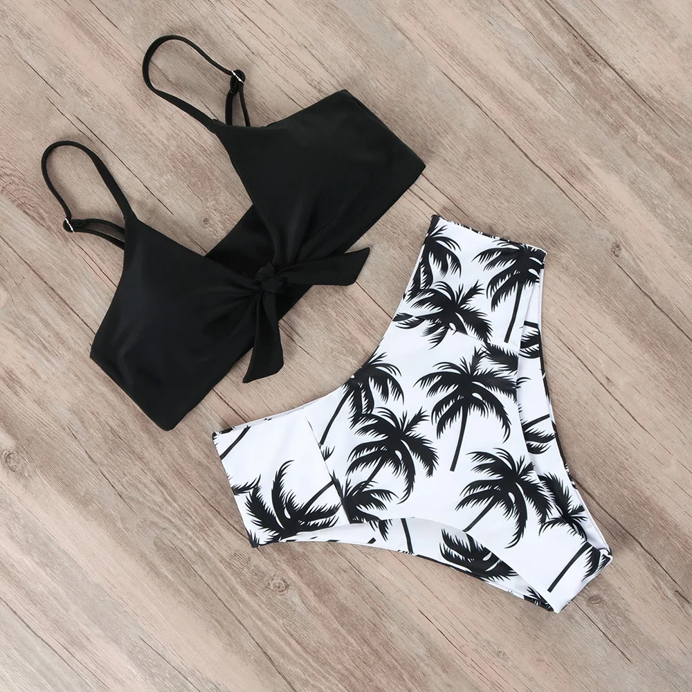 Preise Sexy push up bikini hohe taille badeanzug frauen halter top bademode 2019 separate badeanzug weibliche maillot de bain schwimmen anzug