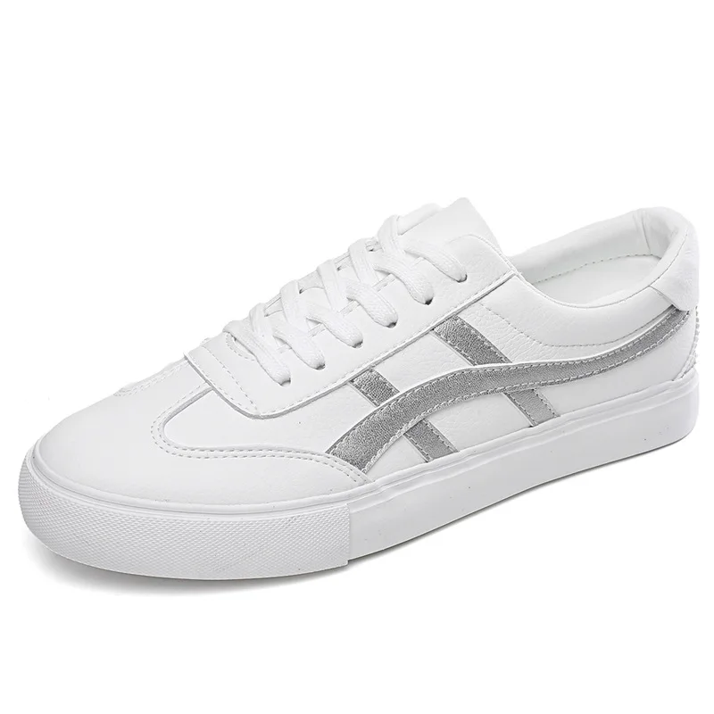 Dos Sapatos Novos Os E Azul Com 2019 Homens De Baixa Superior Pequenos Parte Para Couro Brancos cinza Primavera 51qnxtE